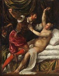 Tarquin und Lucretia, um 1568-76